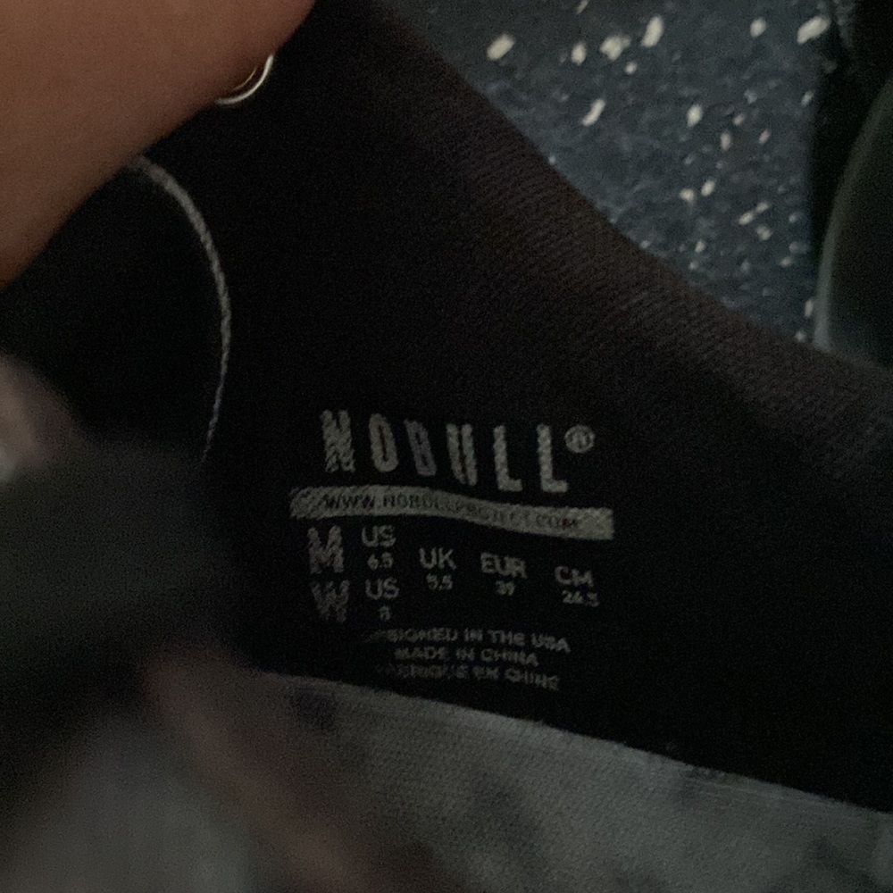 No Bull Canvas Trainer Black Tie Dye Gem